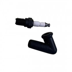 inch thread 3/16-40 spark plug with insulation cap for retrol 4.2cc mini ohv v-twin engine model