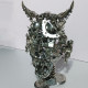 japanese hannya mask 3d diy metal art kits