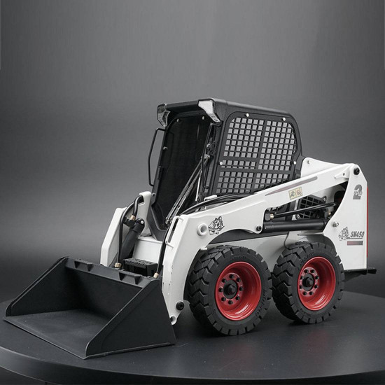 jdmodel jdm-160 kit version rc hydraulic skid steer loader construction 1/14 model without controller & battery