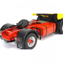 jxmodel 1/14 4x2 large remote control truck trailer tractor aluminum alloy - kit version