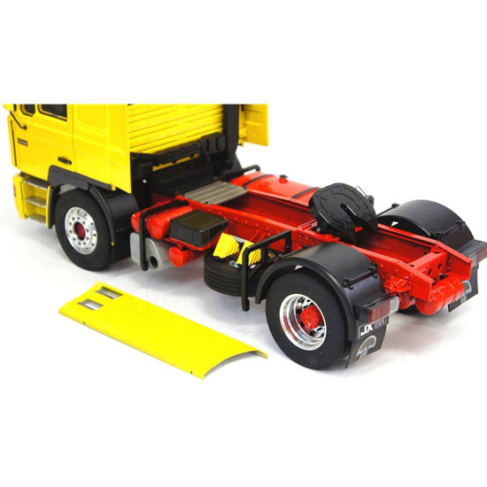 jxmodel 1/14 4x2 large remote control truck trailer tractor aluminum alloy - kit version