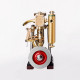 kacio ls2-13s two cylinder reciprocating steam engine model for 80-120cm steamship