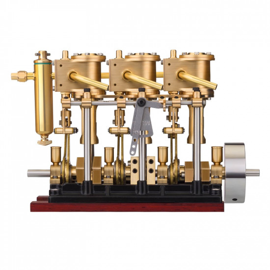 kacio ls3-13s three cylinder triple steam engine model for 80-120cm steamship