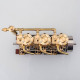 kacio ls3-13s three cylinder triple steam engine model for 80-120cm steamship