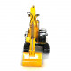 lesu c374f hydraulic excavator metal remote control engineering truck vehicle 1/14 pnp with electronic equipment