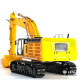 lesu c374f hydraulic excavator metal remote control engineering truck vehicle 1/14 pnp with electronic equipment