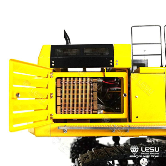 lesu c374f hydraulic excavator metal remote control engineering truck vehicle 1/14 pnp with electronic equipment