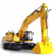 lesu c374f hydraulic excavator metal remote control engineering truck vehicle 1/14 pnp with electronic equipment