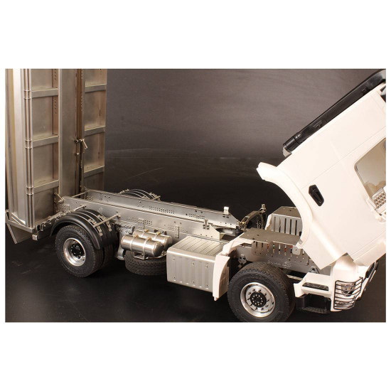 lxy rc 1/14 4×2 entry-level simulation metal lightweight dump truck construction vehicle model