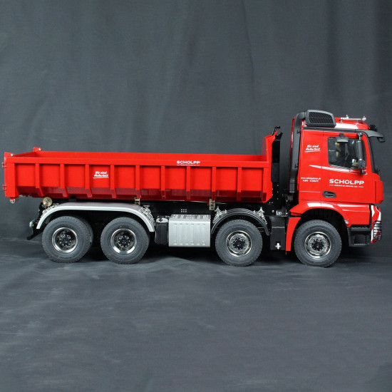 lxy rc 1/14 rc hydraulic 8*8 dump truck engineering machinery vehicle model three-speed gearbox