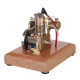 m16 1.6cc mini vertical 4 stroke gasoline engine model air-cooled cooling structure wooden base