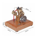 m16 1.6cc mini vertical 4 stroke gasoline engine model air-cooled cooling structure wooden base