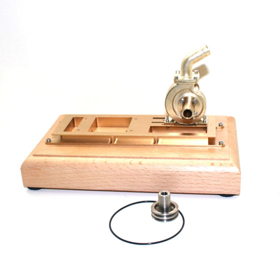 m16 wooden base with water pump upgrade kit for m16c mini vertical gasoline engine