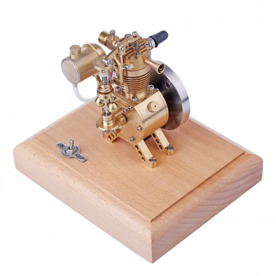 m19 1.6cc sam hit and miss vertical 4 stroke mini gasoline ice engine with flyball governor