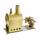 m2c mini steam boiler with twin cylinder marine steam engine stirling engine model