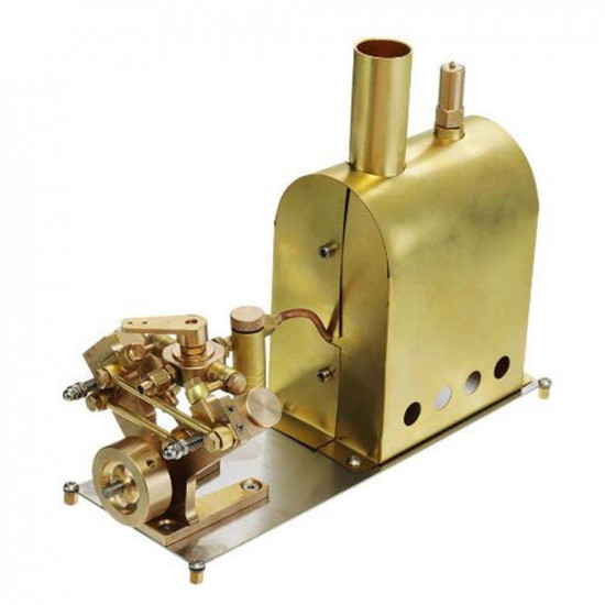 m2c mini steam boiler with twin cylinder marine steam engine stirling engine model