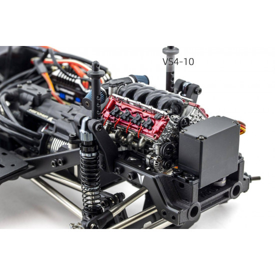 mad rc diy v8 engine model kit for capra vs4-10 pro - build your own v8 engine that works