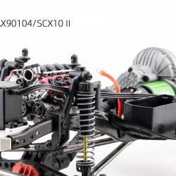 mad rc diy v8 engine model kit for capra vs4-10 pro - build your own v8 engine that works