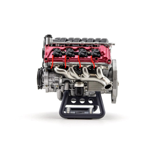 mad rc diy v8 engine model kit for capra vs4-10 pro - build your own v8 engine that works