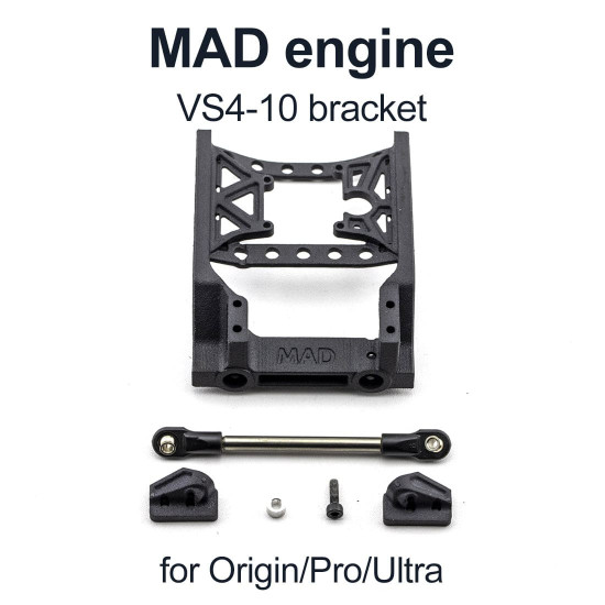 mad rc v8 engine mount bracket for vs4-10 origin model cars