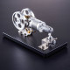 manson hot air single cylinder stirling engine engine model free energy