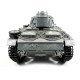 mato 1:16 wwii german panzer iii full metal remote control military tank model -  shot version