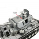 mato 1:16 wwii german panzer iii full metal remote control military tank model -  shot version