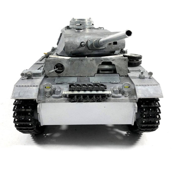 mato 1:16 wwii german panzer iii full metal remote control military tank model -  shot version