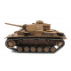 mato 1:16 wwii german panzer iii full metal remote control military tank model -  shot version