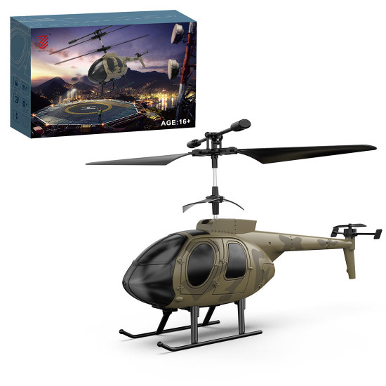 md500 2.4g 4ch 6-axis gyroscope simulation rc helicopter model - rtf version