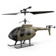 md500 2.4g 4ch 6-axis gyroscope simulation rc helicopter model - rtf version