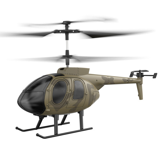 md500 2.4g 4ch 6-axis gyroscope simulation rc helicopter model - rtf version