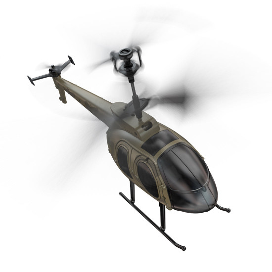 md500 2.4g 4ch 6-axis gyroscope simulation rc helicopter model - rtf version