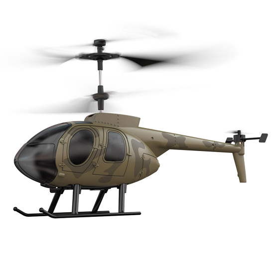 md500 2.4g 4ch 6-axis gyroscope simulation rc helicopter model - rtf version