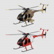 md500 c189 little bird aircraft model 1/28 2.4g 4ch single-rotor rc helicopter model - rtf version