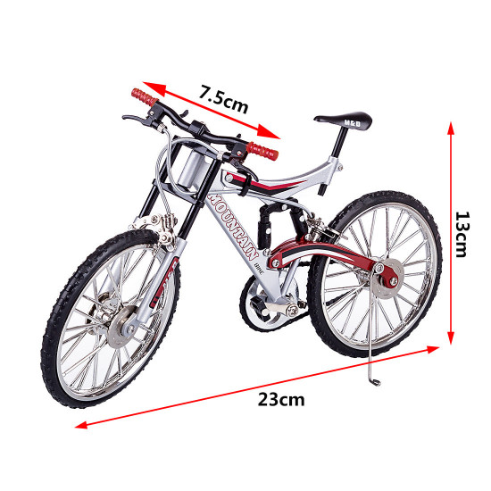 metal diy assembly bicycle model simulated decoration bike model - fs-00150