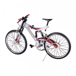 metal diy assembly bicycle model simulated decoration bike model - fs-00150