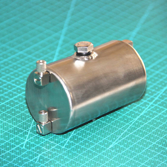 140ml/185ml metal fuel tank for gas powered rc car /methanol gasoline engine model