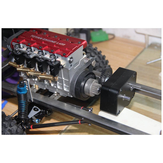 metal gearbox with reverse neutral forward gears transmmsion for modify toyan engine gasoline model car