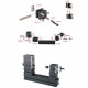 metal lathe machiningtool assembly model kits with base