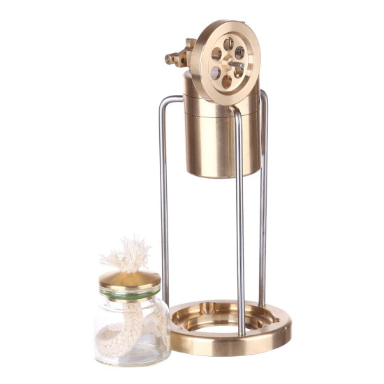 microcosm mini live steam engine brass stirling engine model science education