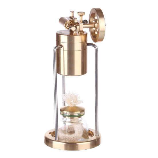 microcosm mini live steam engine brass stirling engine model science education