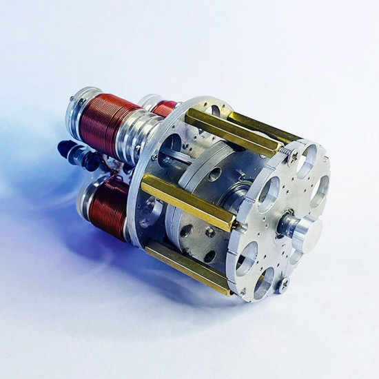 mini duke engines – 3 cylinder 4 stroke brushless axial piston engine electromagnetic motor