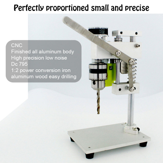 mini electric bench drill press stand for model repair tool sets