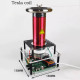 mini music tesla coil with arc experimental science toy 60hz