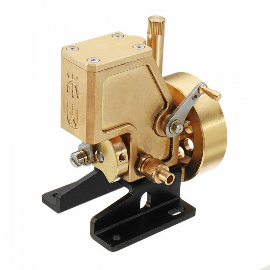 mini pure copper steam engine model gift collection science developmental toy diy project part g-1