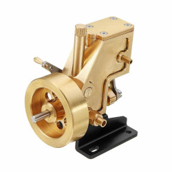 mini pure copper steam engine model gift collection science developmental toy diy project part g-1