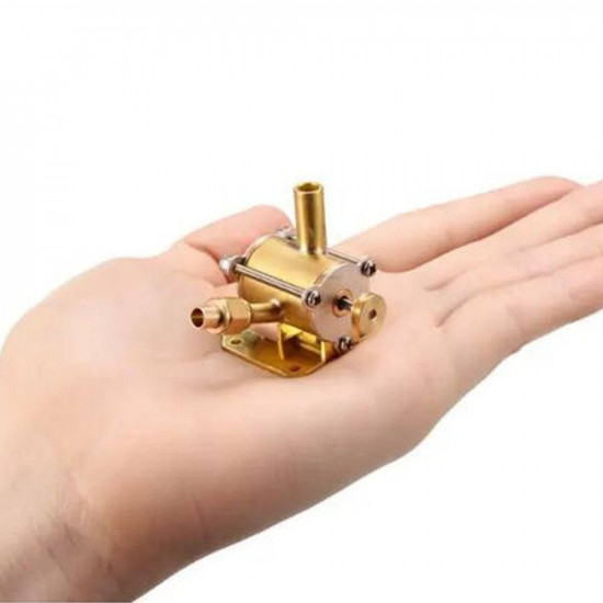 mini steam engine high speed turbine model diy project part science toy