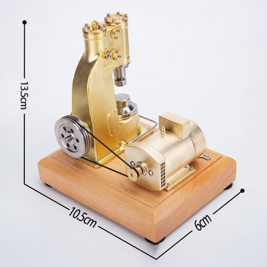 miniature blacksmith air power hammer model for forging machine operator collection