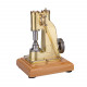 miniature blacksmith air power hammer model for forging machine operator collection